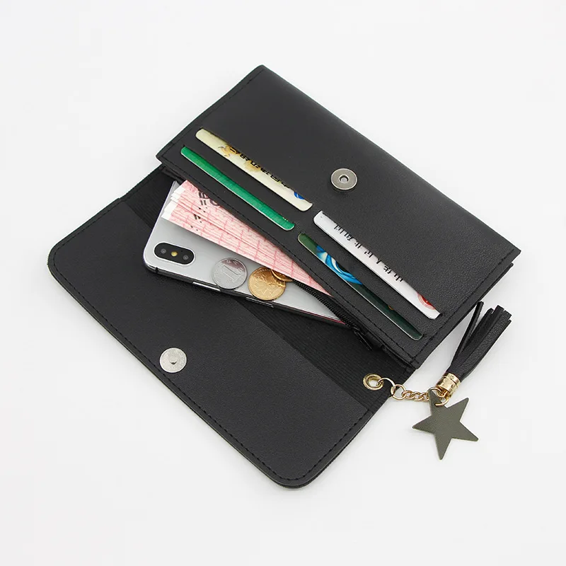 Новинка Женский Длинный кошелек корейский студенческий модный мультяшный милый