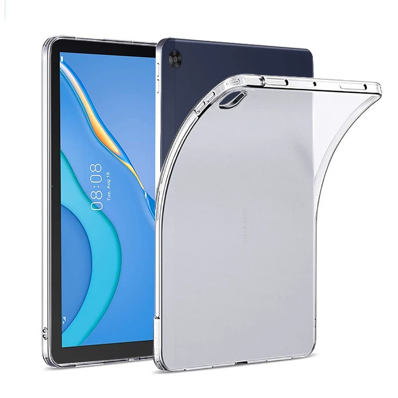 

Tablet TPU Case For 10.1" Kindle Fire HD 8 10 HD 10 Plus 2015 2017 2019 2021 10.1 inch Shell Cover TPU Silicon Transparent Cover