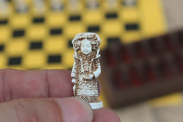Antique Chess Pieces PVC Chessboard Qing Pawn Chessman Figurines Lifelike Characters Child Gifts Board Game | Спорт и развлечения