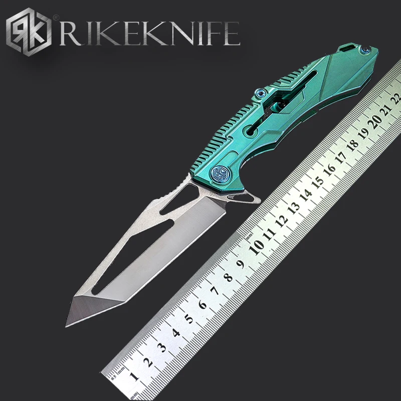 Rikeknife оригинальный M1 механический складной нож S35VN лезвие Открытый для