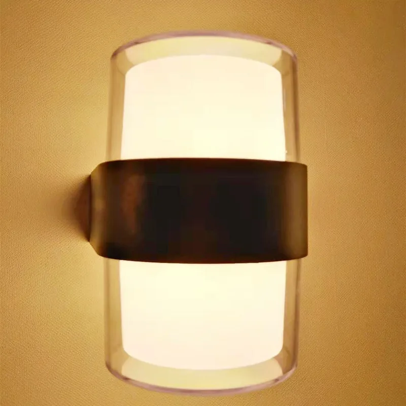 

Kenlux Aluminum Waterproof Outdoor Indoor Wall Lamp LED 6/12W Round Up Down Modern Bedside Bedroom Dining Room Stair Corrodor