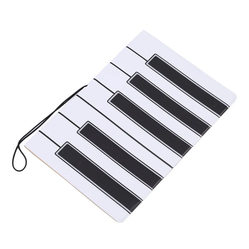 

14*10cm Men And Women Piano Keys Case Passport Cover Men 3D Design Synthetic Leather Travel Passport Holder