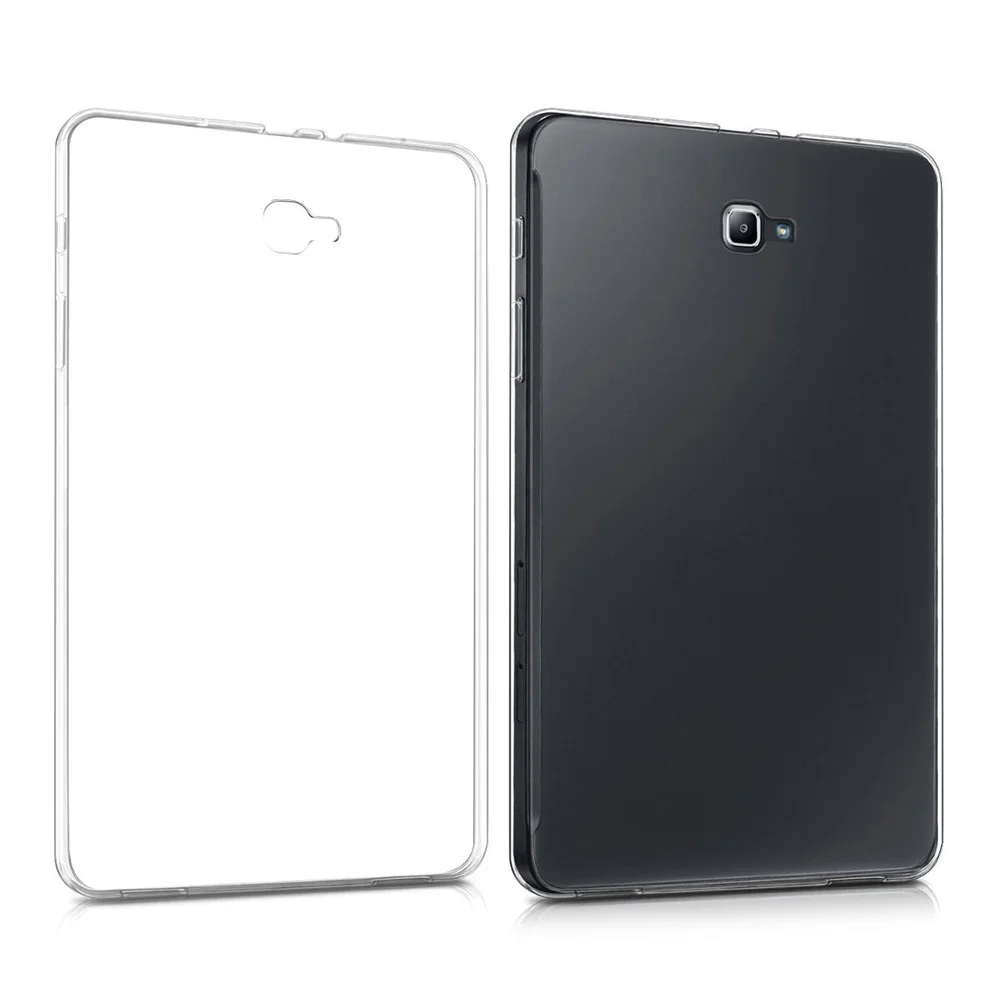 Прозрачный мягкий защитный чехол из ТПУ для Samsung Galaxy Tab A 10 1 дюйма SM T585 T580 2016