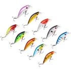 1 шт. Minnow приманки для рыбалки с каблуком 7 см 8,5 г Topwater Пластик жесткая искусственная приманка воблер (Wobbler) блесна, приманка для ловли карпа Бас снасти SwimBait