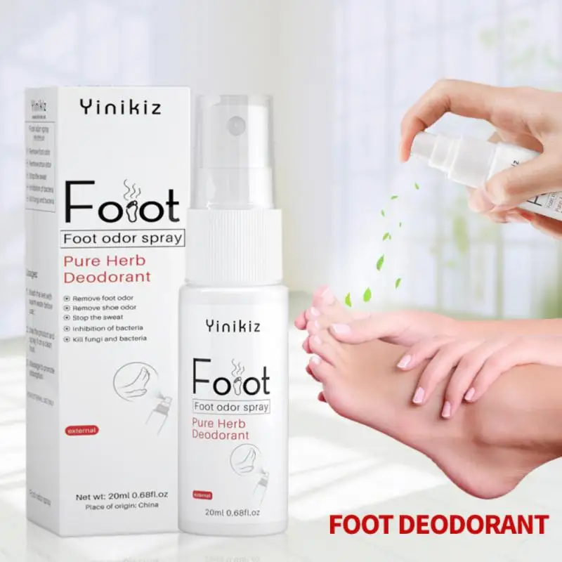 

Foot Odor Spray Antibacterial Deodorant Powder Anti Itch Sweat Odor Feet Athletes Foot Liquid Anti-Fungi Shoe Sock Feet Care HOT