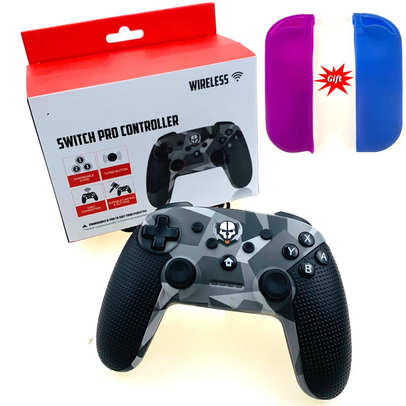 Беспроводной игровой контроллер, джойстик для Nintendo Switch Console, Bluetooth Gamepad Pro Joypad для Android/PC, аксессуары, контроллер