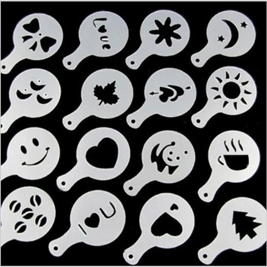 Трафареты для капучино и кофе 16 шт./компл.|tool accessories|tools hangingaccessories gps |