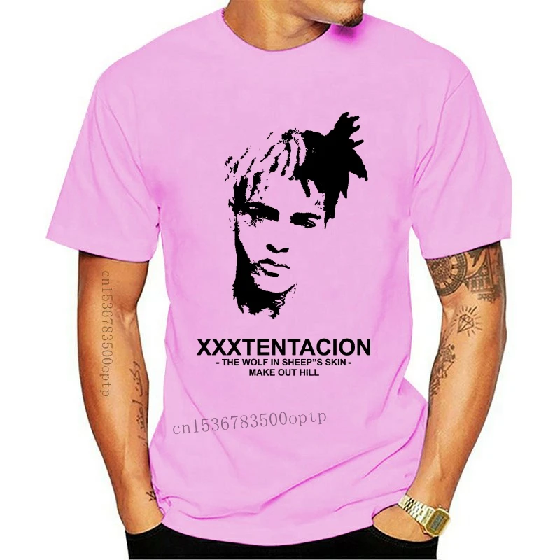 

Xxxtentacion Rapper White T Shirt Size S To 2xl Couples Funny Brand Clothes Slim Fit Blacking