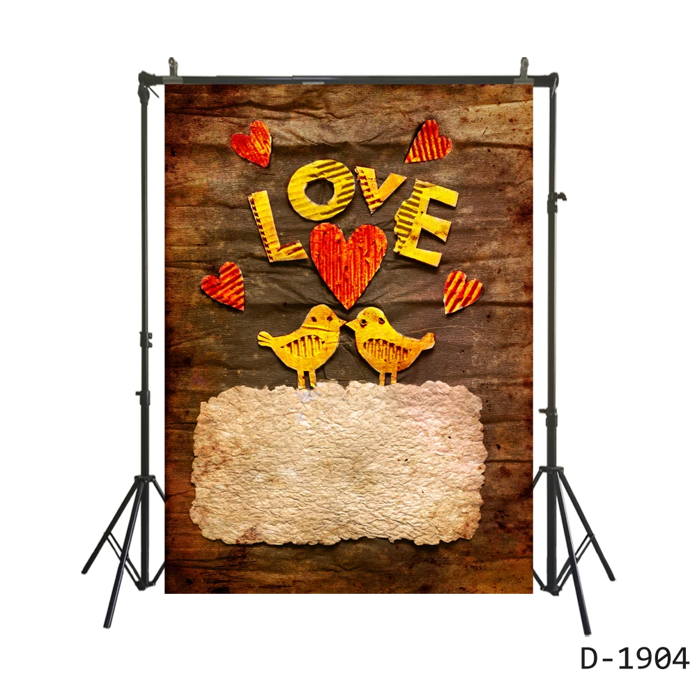 

Valentine's Day Backdrop Love Hearts Birds Nest Lovers Couples Children Portrait Background Studio Booth Birthday Photo Banners