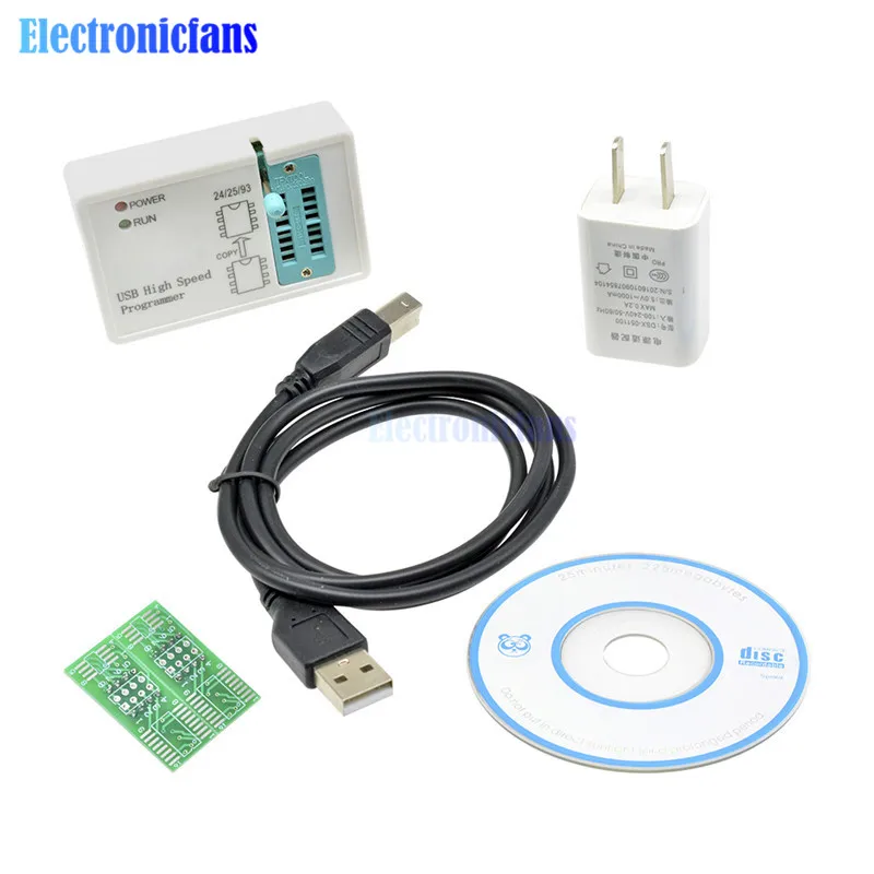 Совместимость с EZP2010 Высокоскоростной USB SPI программа + зажим для проверки ИС