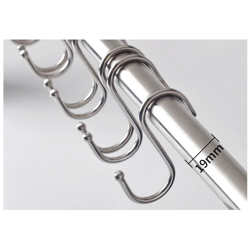 (8PCS) Double S Shape Hanging Hooks 304 Stainless Steel For Kitchen Pots And Pans Handbag Hanger | Дом и сад