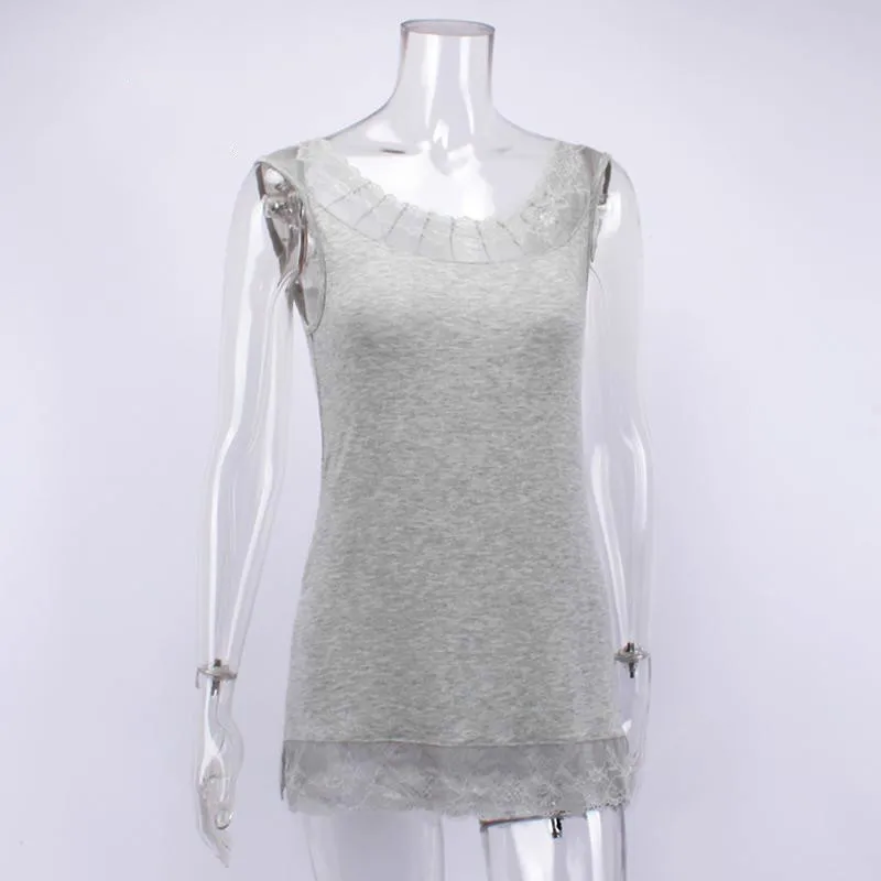 3 цвета летние сексуальные кружевные топы женские большие хлопковые Базовые