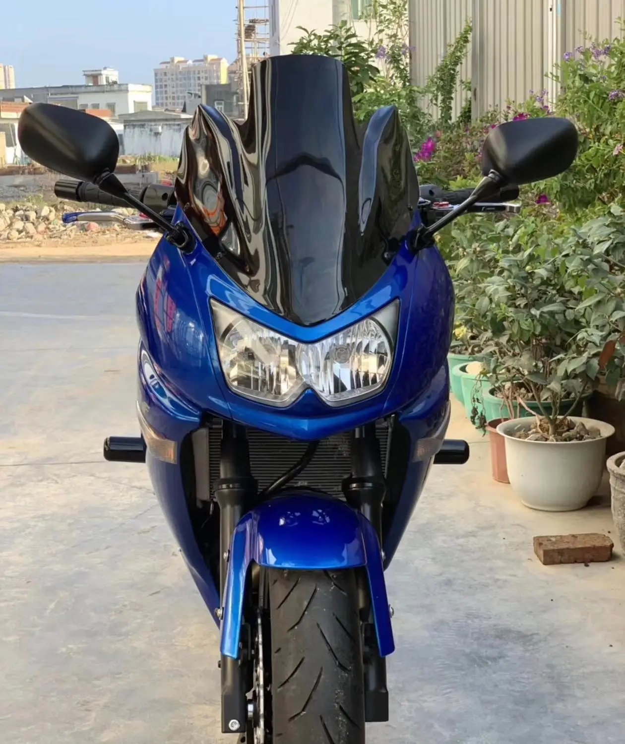 Для Kawasaki NINJA 650 R EX650R ER6F ER-6F 2006 2007 2008 черный отражатель ветрового стекла мотоцикла |