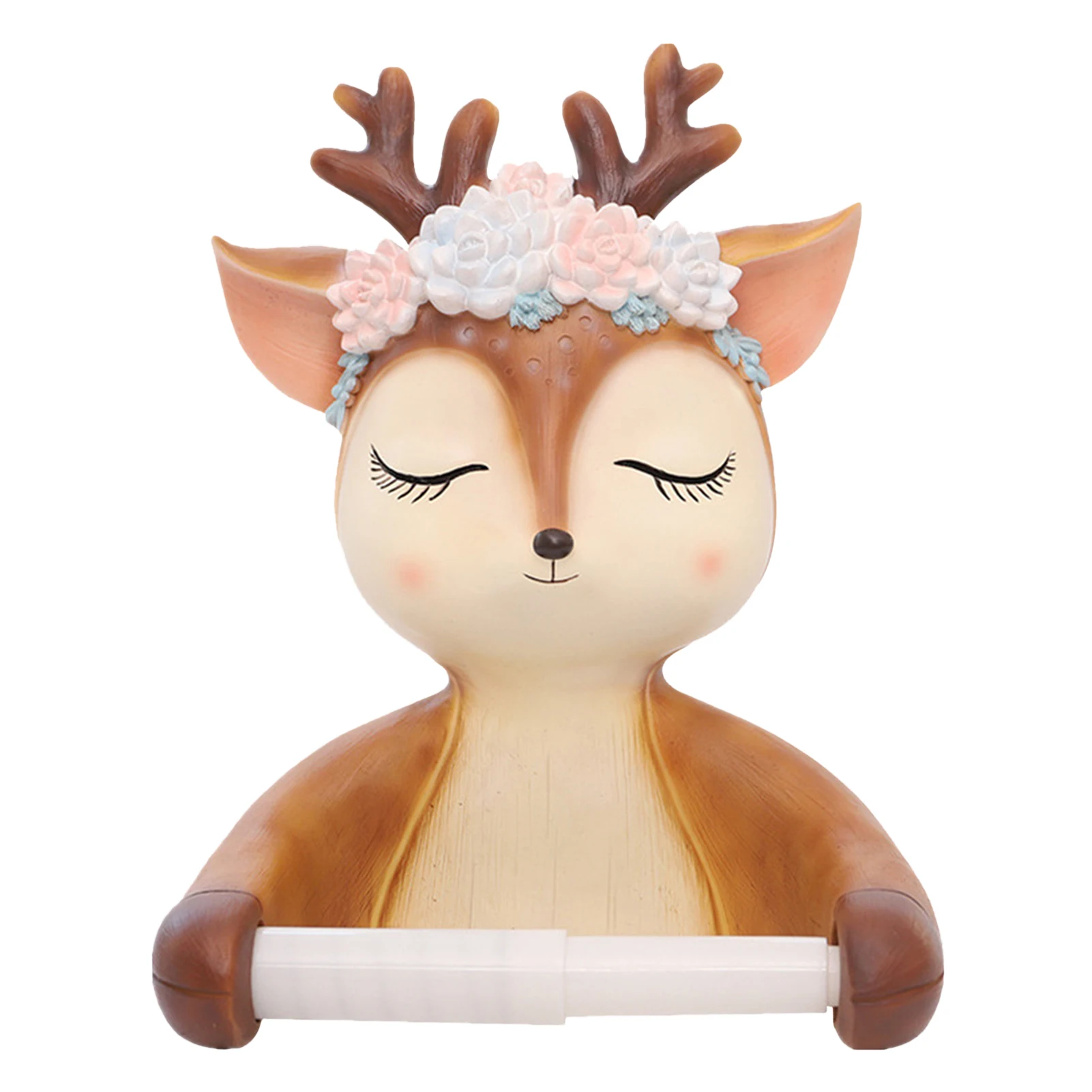 

Toilet Drill Free Paper Holder Funny Cute Vivid Animal Image Wall Mounted Towel Rack For Bathroom Sturdy Towel Holder