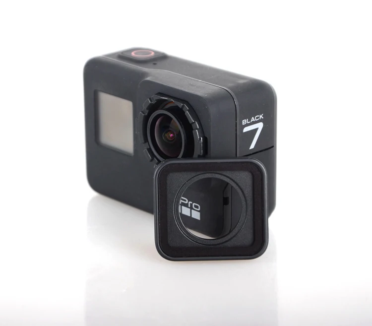 Для GoPro Hero 4 5 6 7 черный оригинальные аксессуары Рамка передняя дверь Лицевая панель/стекло с УФ фильтром объектив/батарея USB чехол