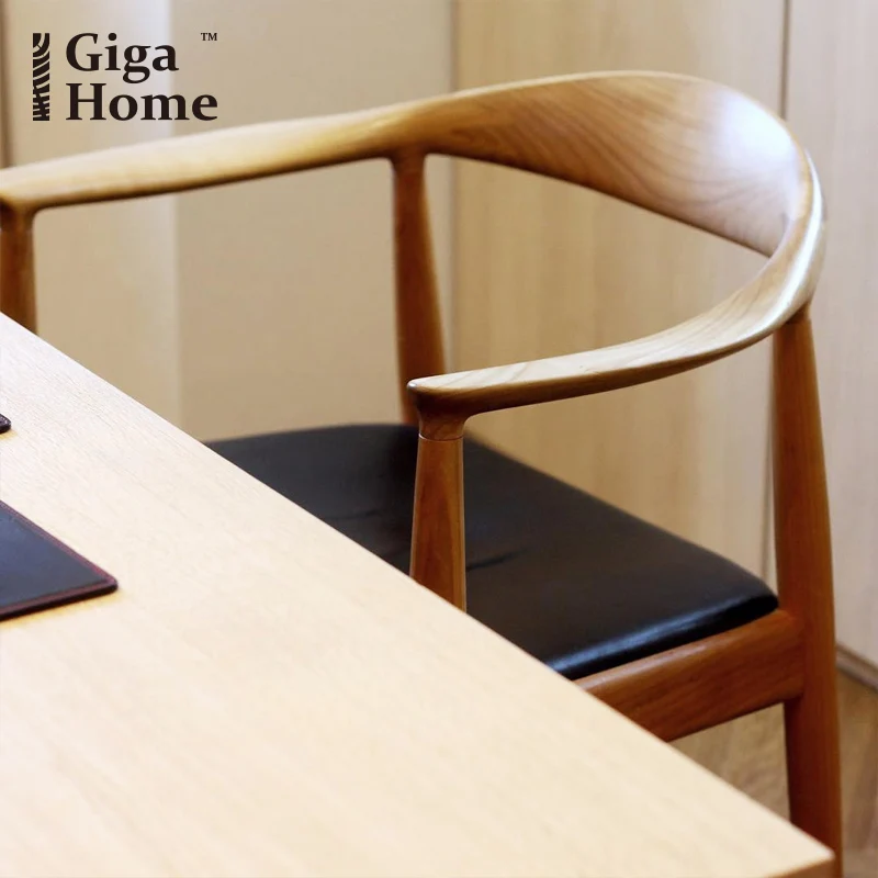 Стул скандинавский из чистой древесины обеденный стул Fraxinus Kennedy кресло для