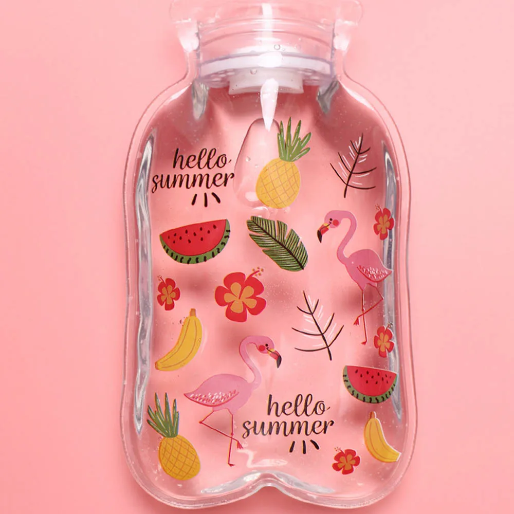 Мини Милая бутылка для горячей воды прекрасная грелка рук сумки инъекций в воде