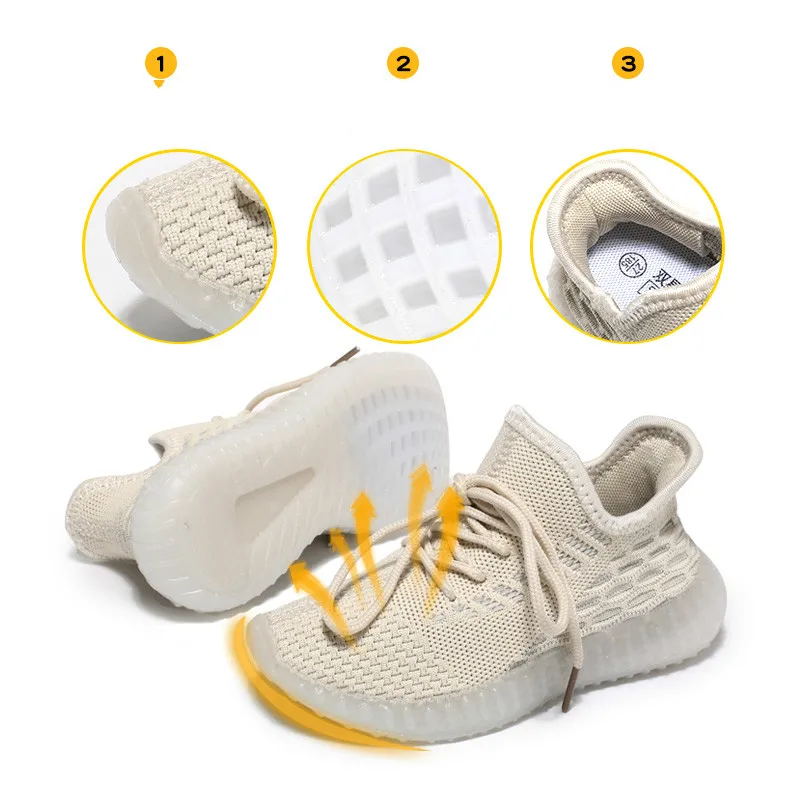 Детские кроссовки для девочек лето-осень 2020 детская обувь дышащая сетчатая