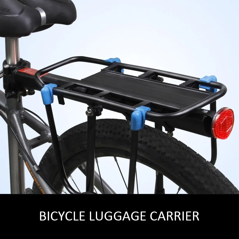 Bicycle Cargo Rack Half/Full Quick Mount Rear Luggage Carrier  Stand 24-29'' Bike Trunk Fit 50KG Load Mountain Bike Accessories