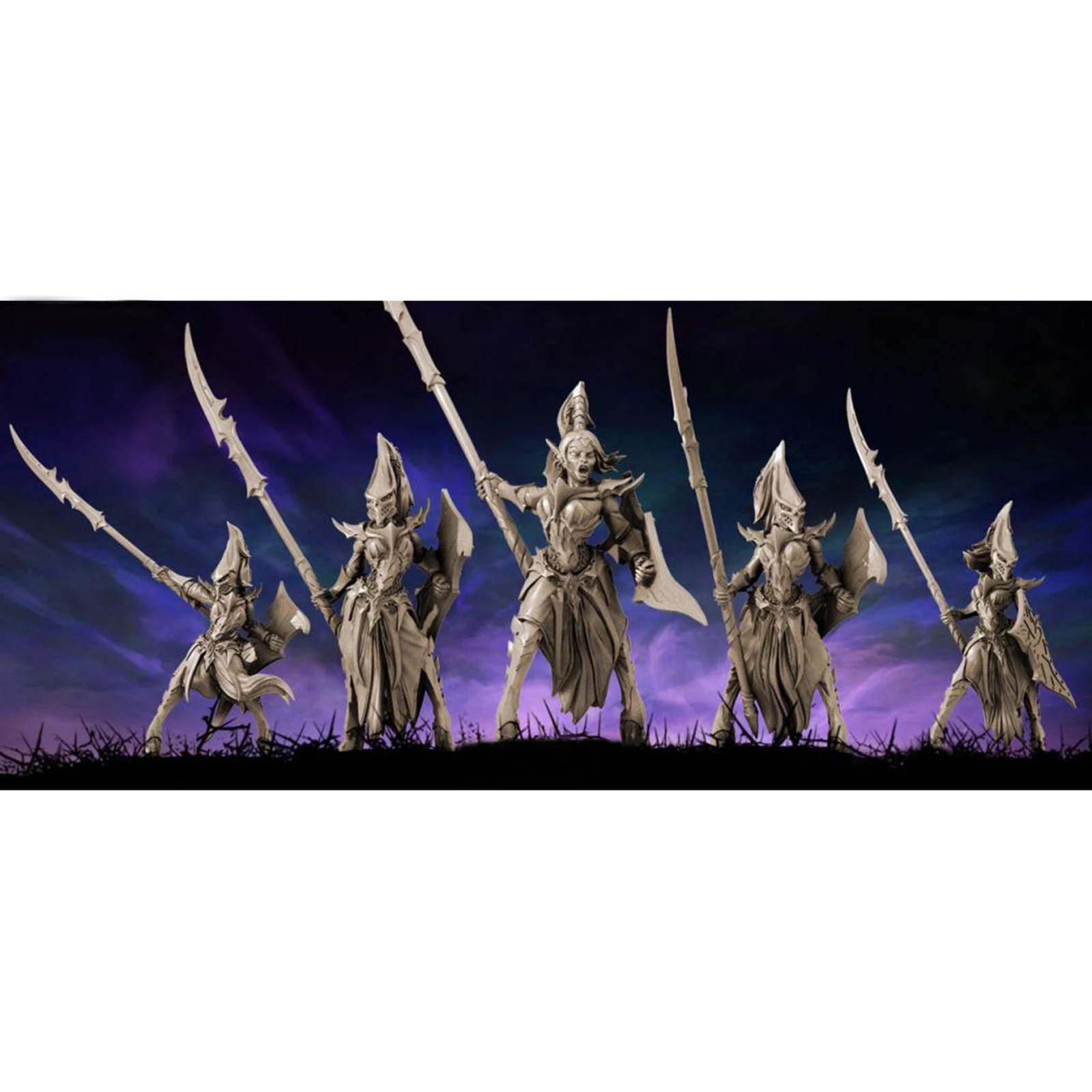 RAGING Heroes темные эльфы (фантазия) копье женщины| |