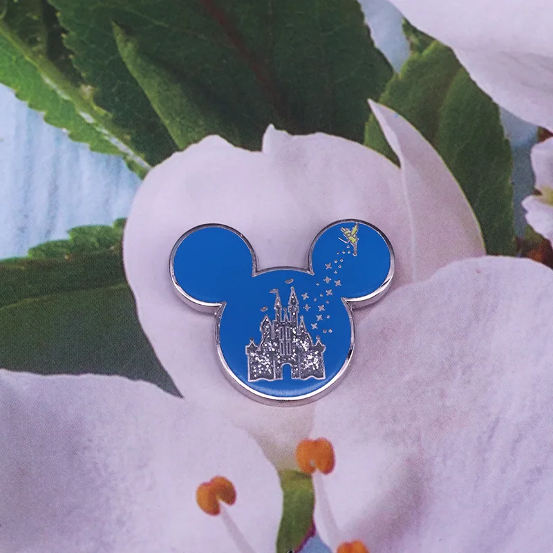Disney Минни Мышь мультфильм Милая брошь значок на Микки металлические штифты аниме