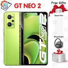 Global Rom Realme GT NEO 2 5G Mobile Phone 6.62 AMOLED 120Hz Snapdragon 870 Octa Core 5000mAh Fast Charging 65W NFC Smartphone