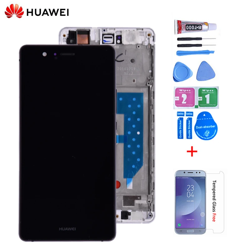 ЖК-дисплей 5 2 ''для Huawei P9 lite с сенсорным экраном и дигитайзером в сборе черный