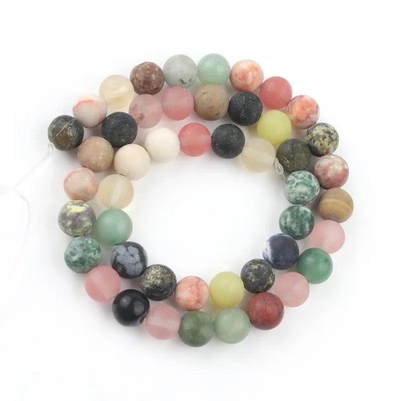 6/8/10 мм матовый естественный смешанный аметистами тигровый глаз Quartzs круглые