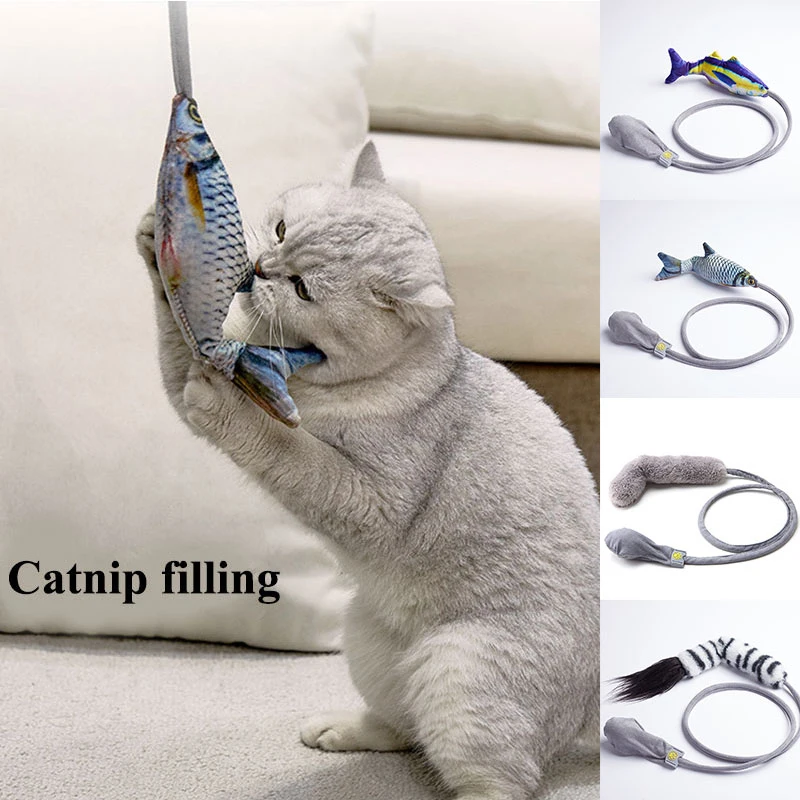 

Плюшевая игрушка для кошек, портативная многофункциональная безопасная интерактивная игрушка, креативная игрушка для домашних животных, з...