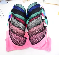 women sexy lace push up bras fashion seamless bralette underwear breathable convertible straps lingerie three quarters34 cup