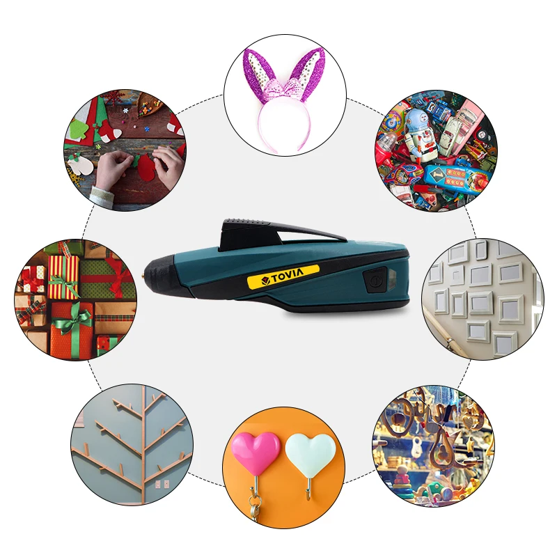 Профессиональный термоклеевой пистолет карандаши беспроводной силиконовый 7 мм