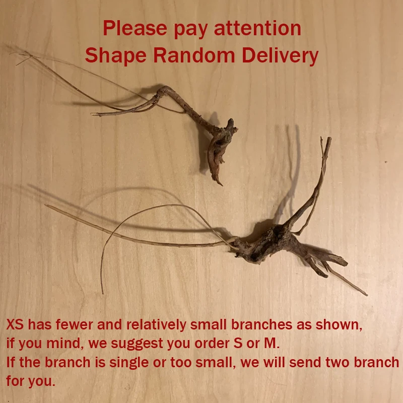 

Natural Wood Trunk Driftwood Tree Aquarium Fish Tank Plant Decoration Ornament Landscaping Decoration Random Shape Hot Sale