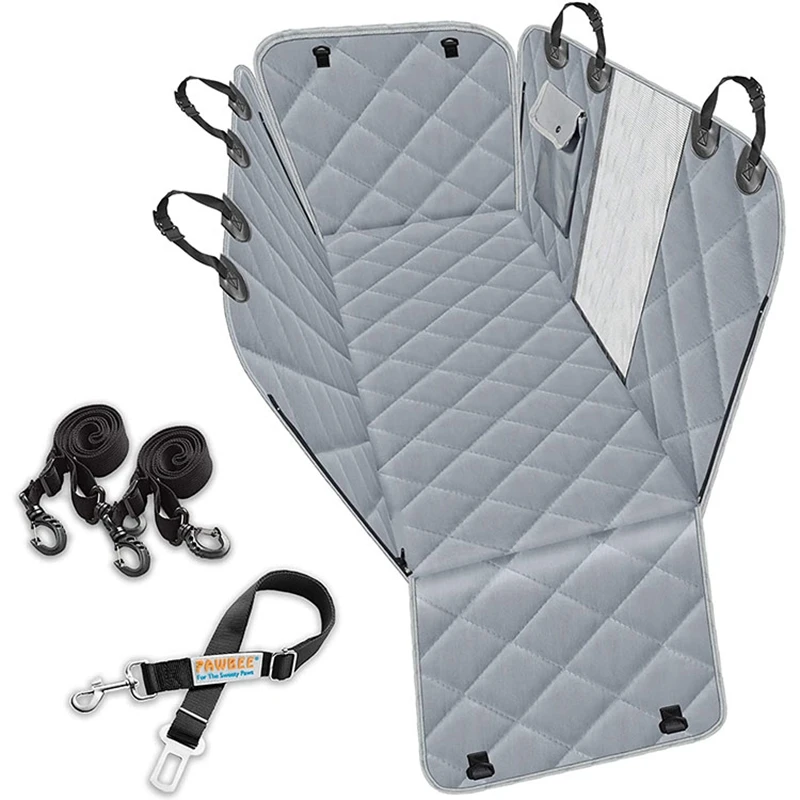 

ES Warehouse Pet Car Seat Cover 100% Waterproof Non Slip Scratch Proof Vehicle Seat Covers For Dog Cat Hammock Bed