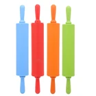 Силиконовая Скалка большого размера с антипригарным покрытием, для изготовления помадки, сделай сам, для изготовления пельменей, для торта, лапши, для выпечки