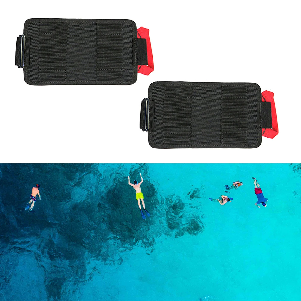 

1 Pair Diving Trim Counter Weight Pocket for Scuba Diving Weight Belt Pocket