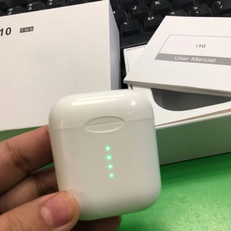 I10 TWS 5,0 беспроводные наушники Bluetooth наушники 3D HD стерео наушники i7s tws игровая гарнитура с двойным микрофоном для apple phone