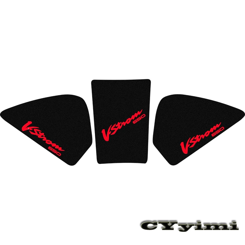 Противоскользящая накладка на бак мотоцикла боковая тяга 3 м наклейка боковой