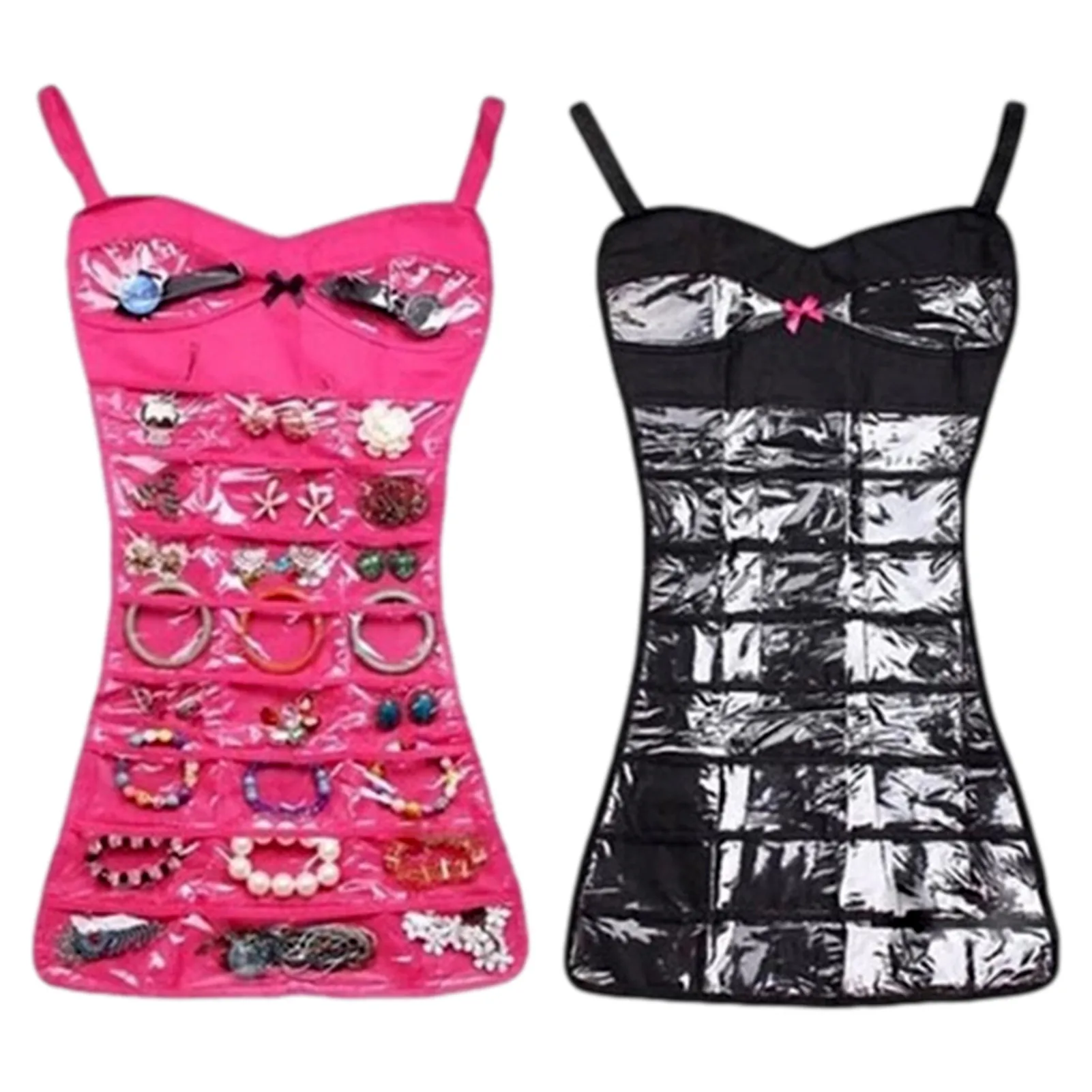 30 карманных держателей для ювелирных изделий подвесной органайзер ожерелий