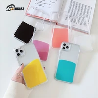 milk liquid quicksand phone case for iphone 12 11 pro max cases for iphone 7 8 plus x xr xs dynamic jelly candy color cover girl