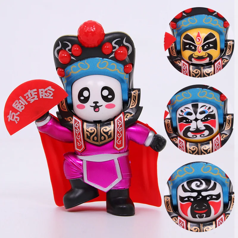 Sichuan Opera куклы для смены лица Пекинские оперные четыре детские игрушки подарки