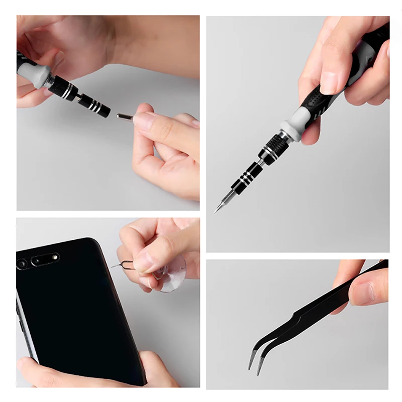 

KALAIDUN Screwdriver Set 115 In 1 Bit Precision Magnetic Screw Driver Torx Bits Insulated Multitools Phone Repair Hand Tools Kit