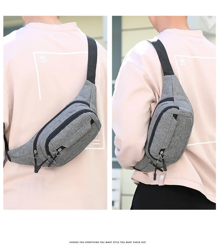 

Outdoor Sports Waist Bag Mobile Phone Portable Wallet Travel Running Cycling Waist Crossbody Bags