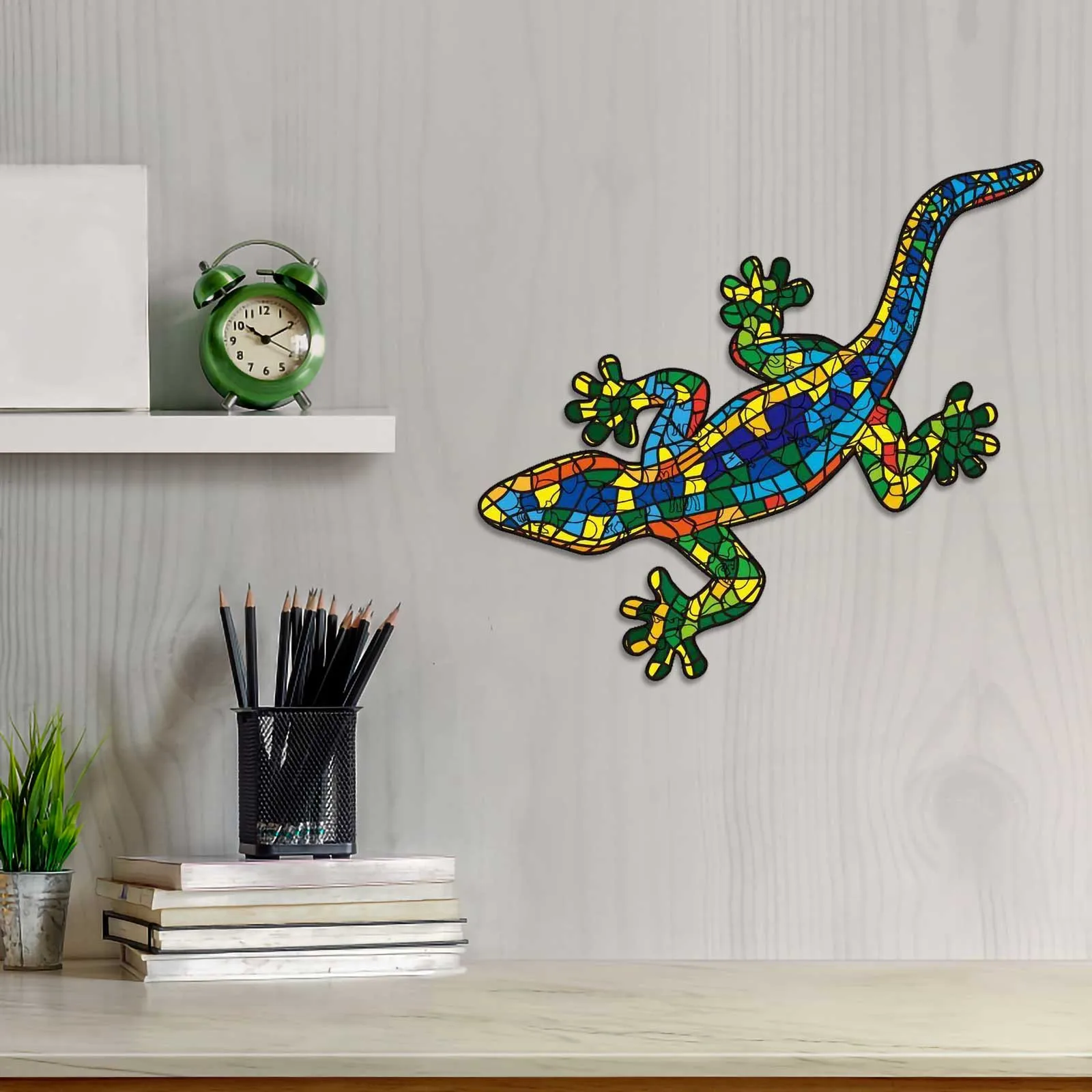 Новый конструктор в форме ящерицы Высококачественная деревянная головоломка