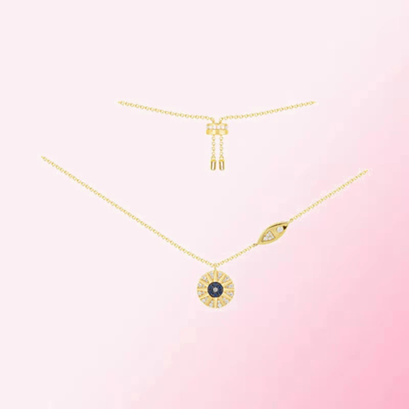 

1:1 Make 925 Sterling Silver Custom Holiday Style Sun Beautiful Fashion Design Necklace