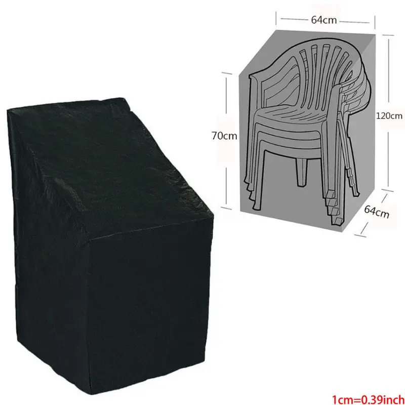 

Furniture Chair Cover Waterproof Outdoor Garden Beach High Back Patio Single Chair Covers High Quality Furniture Protection T21C