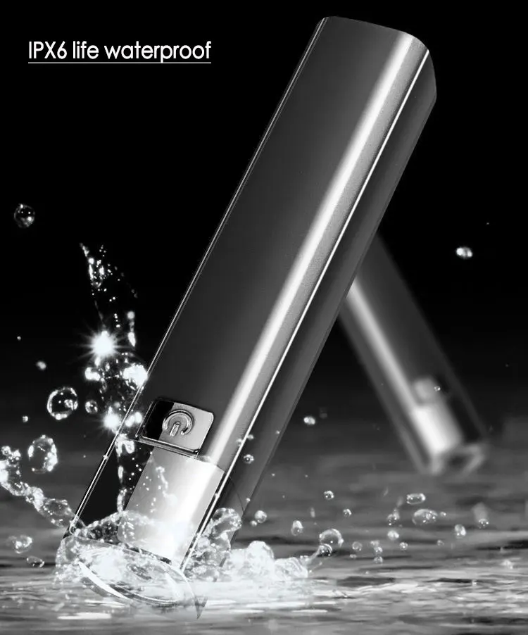 

USB Rechargable Mini LED Flashlight Built-in battery 3 Lighting Mode WaterproofTorch Stylish Portable Suit for Night Lighting