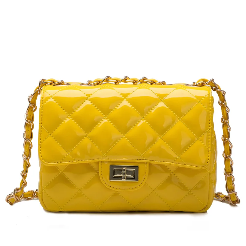 Manufacturers Direct Selling 2019 New Style WOMEN'S Shoulder Bag Fashion Patent Leather Korean-style |