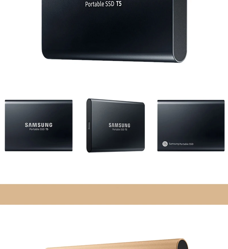 samsung SSD 500GB 1 ТБ внешний твердотельный диск T5 USB3.1 type-C портативный жесткий диск для ноутбука Настольный ПК