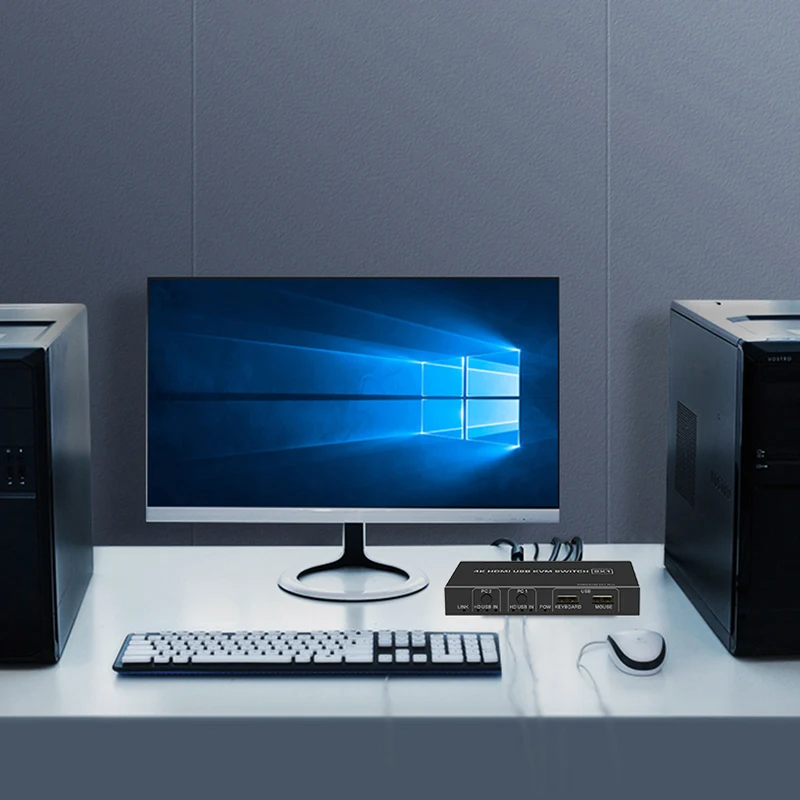 USB HDMI 1,4 KVM переключатель управления 4 K HDMI KVM переключатель 4/2 порт 3840X2160P до 4/2 мониторов для mac os. Windows 10