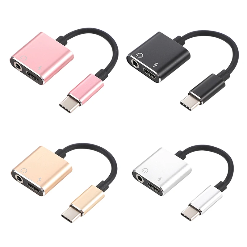 Адаптер тype C Aux вывода адаптер с разъемом USB Type-C до 3 5 мм разъем для наушников Xiaomi Mi